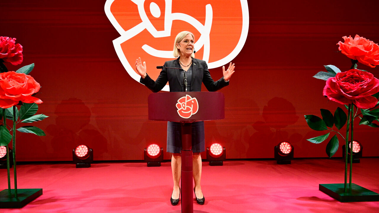 Sweden’s center-left takes narrow election lead